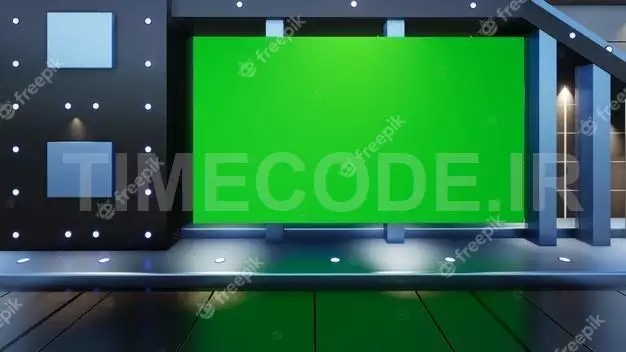 Backdrop For Tv Shows Tv On Wall3d Virtual News Studio Background 3d Rendering 