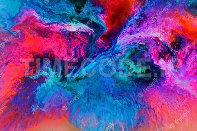 Colorful Epoxy Resin Art 