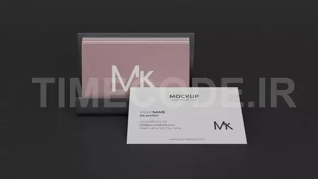 Business Card Mock-up Composition Free Psd
