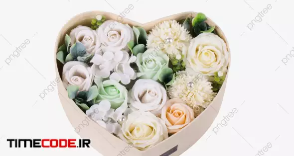 Love Flower Gift Box Beautiful