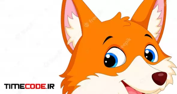 Cute Fox Cartoon 
