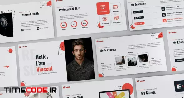 Persoon - Resume Powerpoint Template