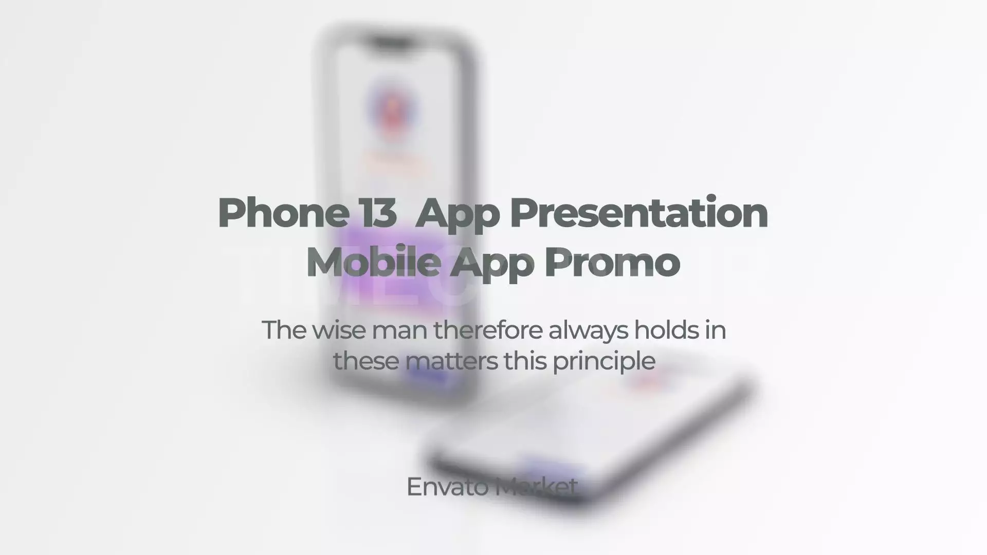 Phone App Promo - Phone 13 Mockup