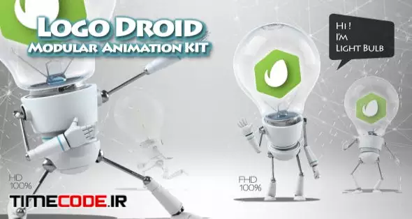 Logo Droid Modular Animation Kit
