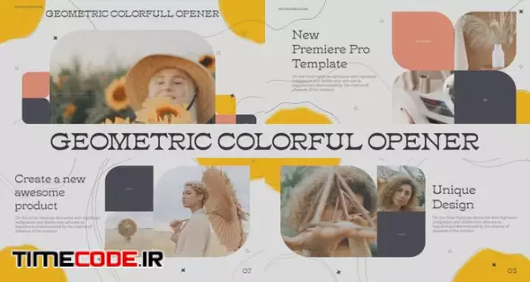 Geometric Colorful Opener