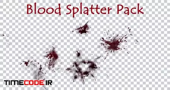 Blood Splatter Pack 1080p