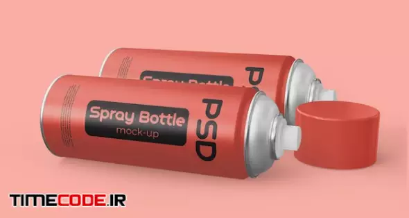 Spray Bottle Mockup 