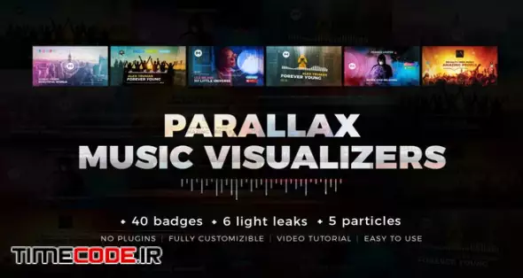 Parallax Music Visualizers