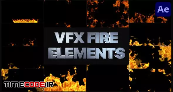 Fire Frames For After Effects