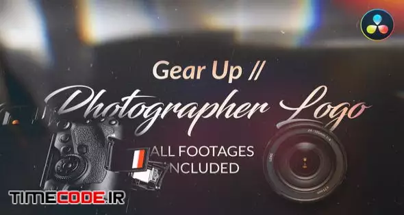 Gear Up // Photographer Logo | For DaVinci Resolve