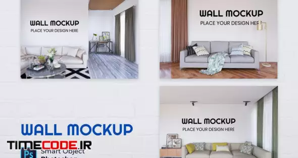 Living Room Wall Mockup - Nuzie