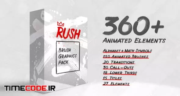 Rush - Brush Graphics Pack