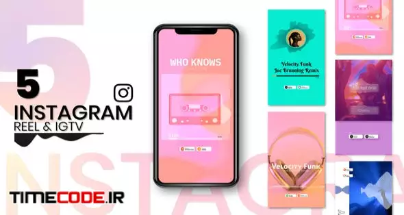 Music Visualizer For Instagram Reels & IGTV