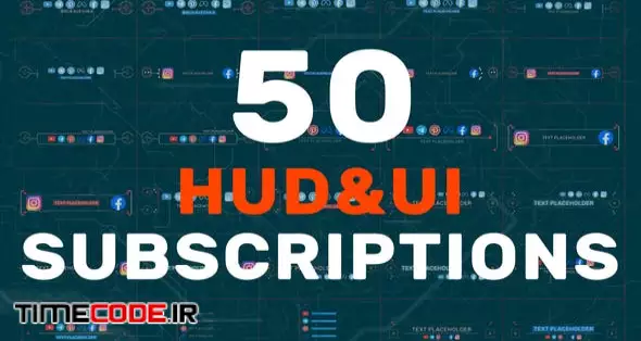 50 HUD UI Subscriptions