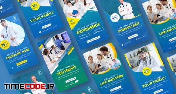 Medical Healthcare Promo Stories Pack