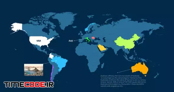 World Map Info
