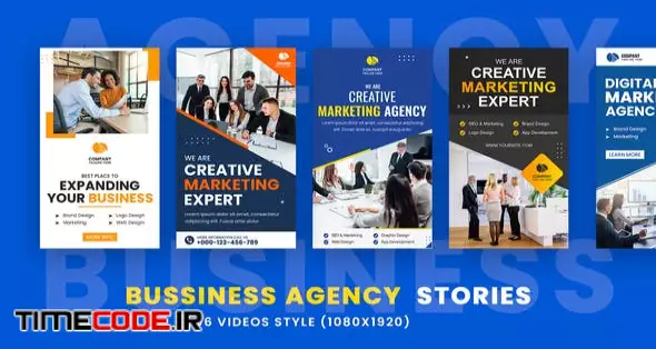 Business Agency Promo Stories Pack