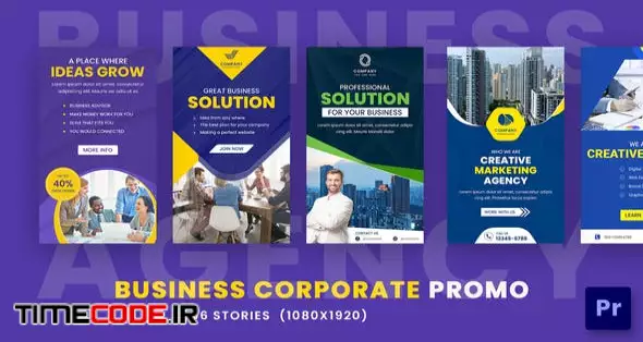 Business Solution Stories Pack For Premiere Pro