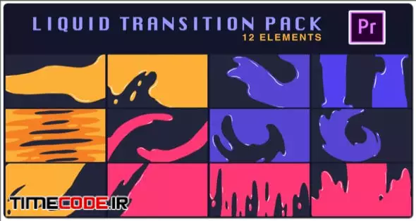Liquid Transition Pack | Premiere Pro MOGRT