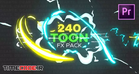 240 Toon FX Pack Premiere