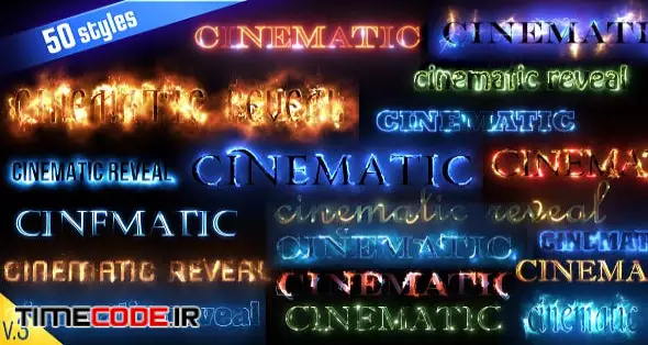 50 Cinematic Text Styles