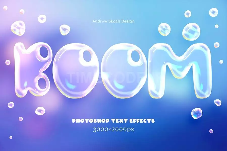 Soap Bubbles Text And Logo Effect