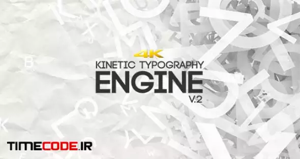 Kinetic Typography Engine V2 4K