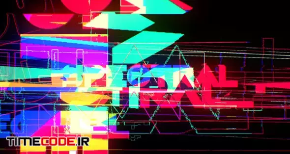 Spectral Glitch Title Opener