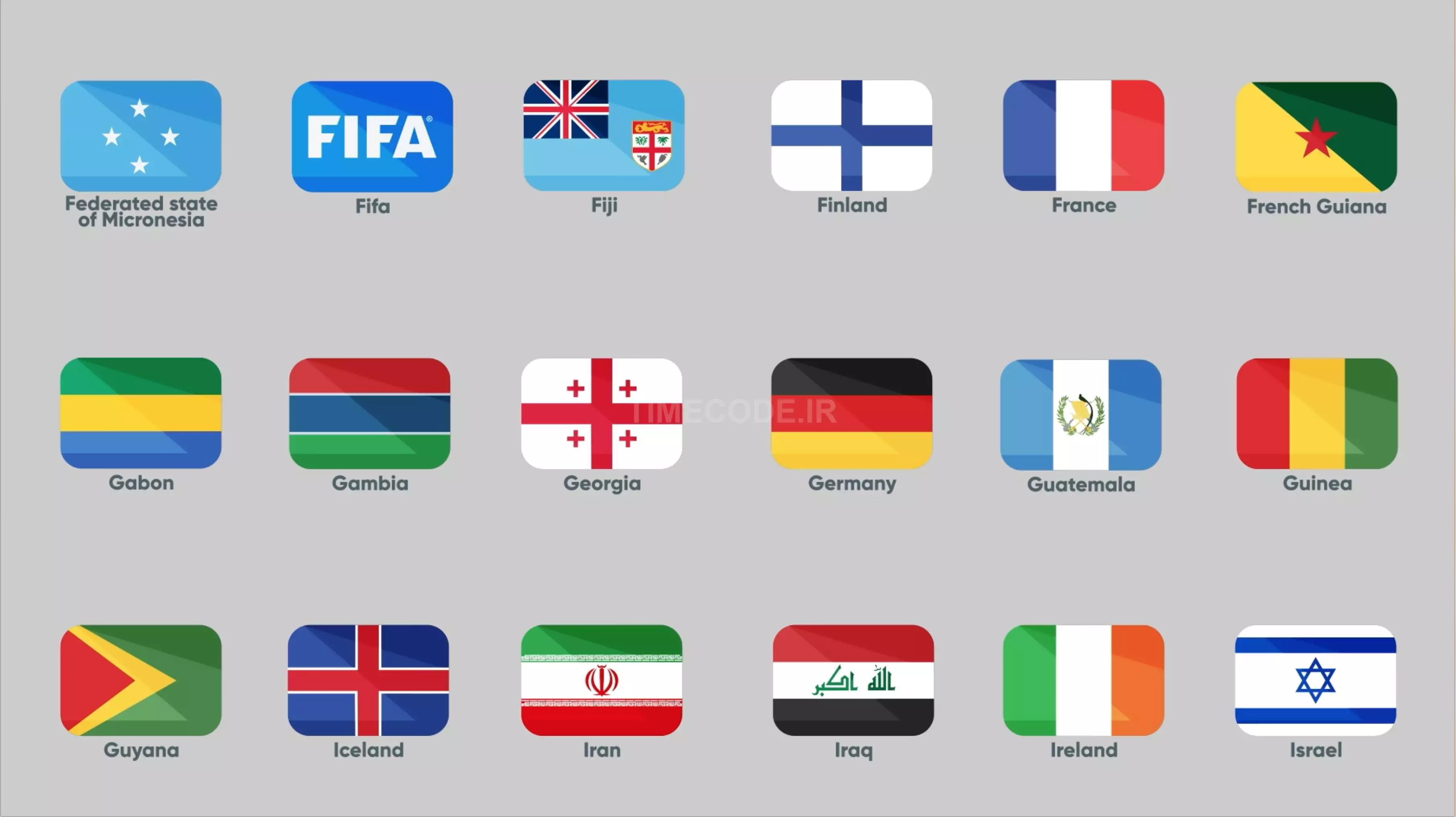 199 Animated Flag Icons