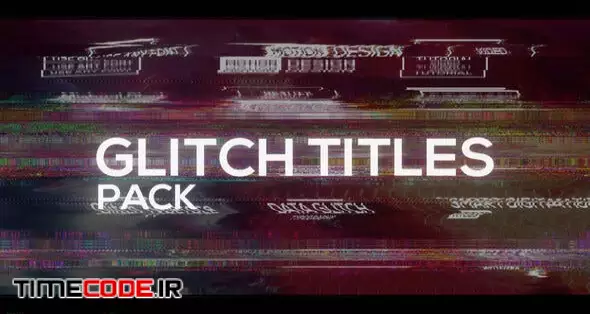 Glitch X Titles Pack