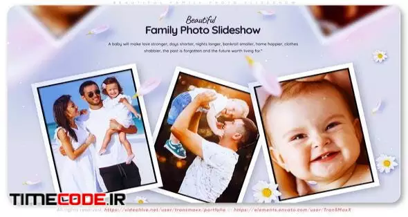 Beautiful Family Photo Slideshow