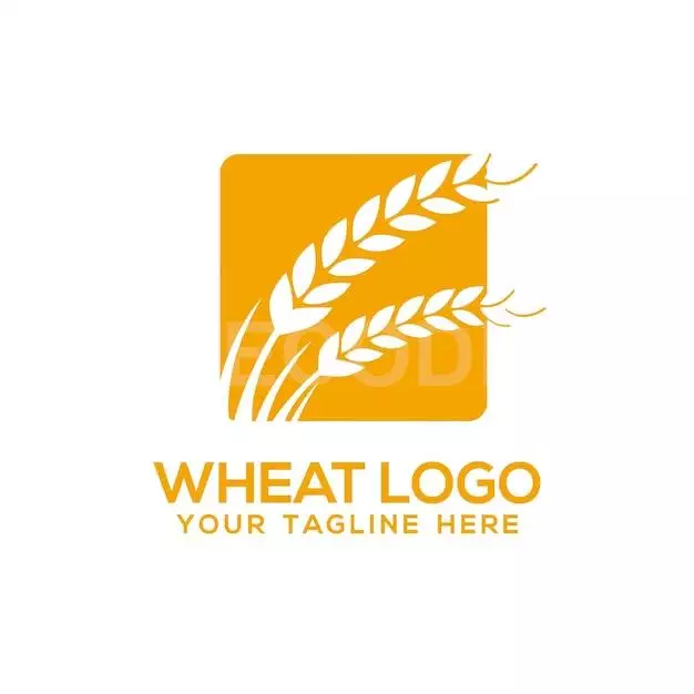Wheat Logo Template 