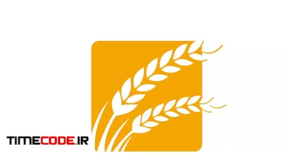 Wheat Logo Template 