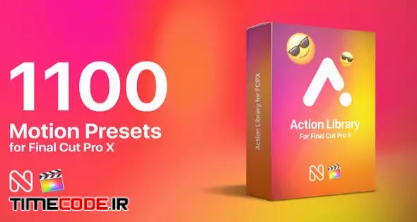 Action Library - Motion Presets For Final Cut Pro X