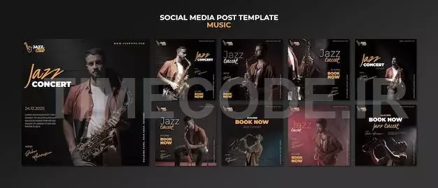 Jazz Concert Social Media Posts