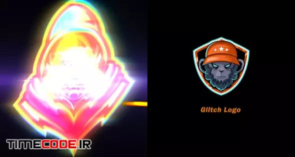 Glitch Logo Intro