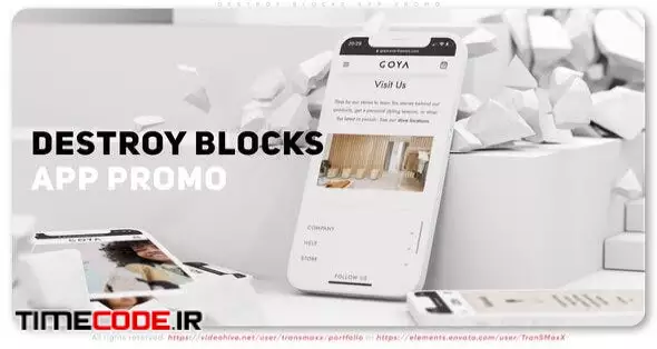 Destroy Blocks App Promo