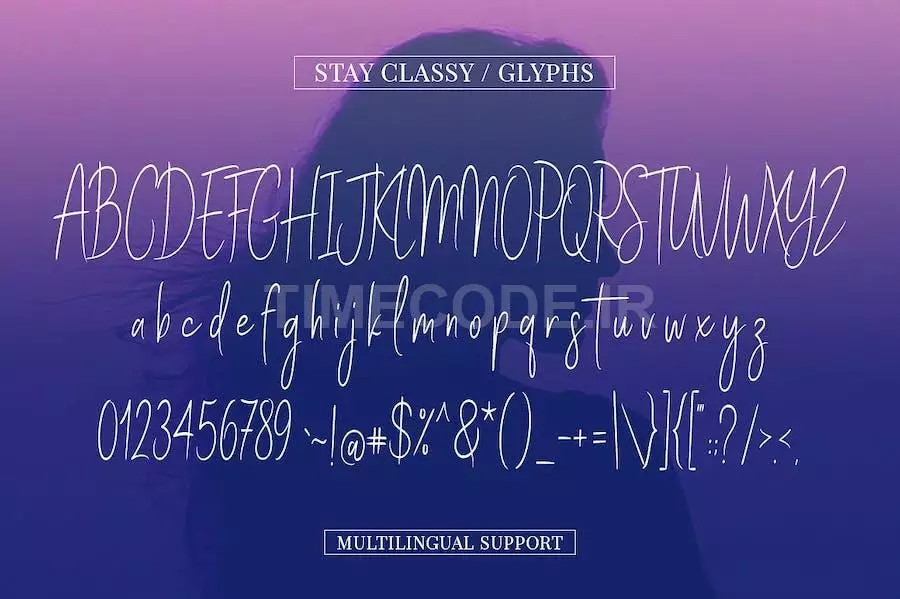 Stay Classy - Font Family