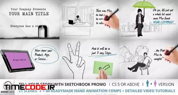 Tell Your Story With Sketchbook Promo