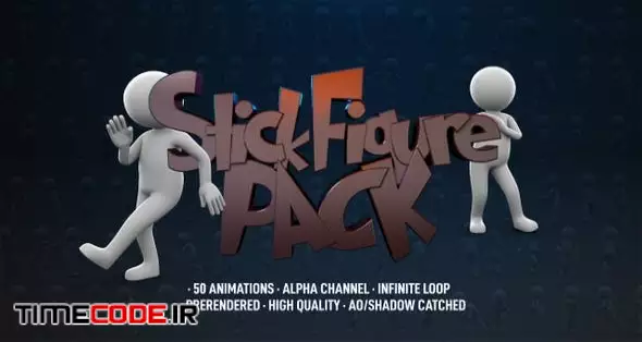 Stick Figure Pack - 50 Pack