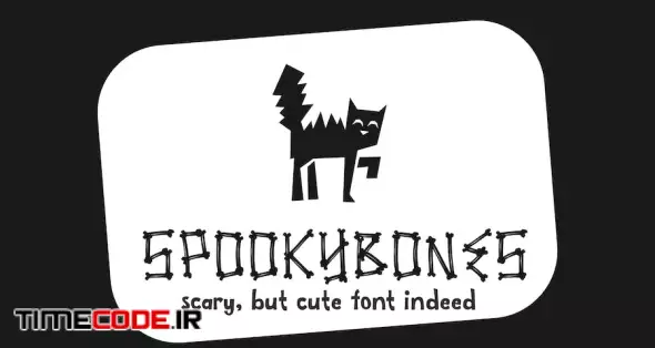 Spookybones - A Fun Sans Serif Halloween Font
