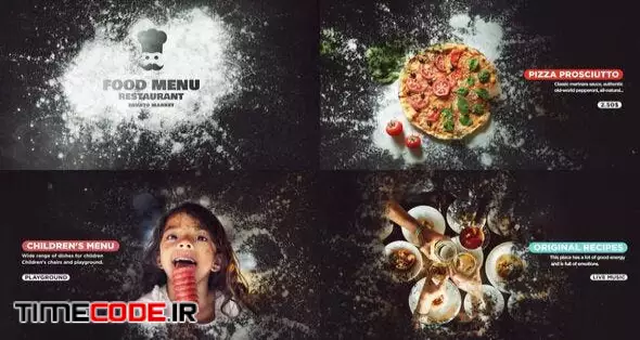 Food Menu Restaurant Promo