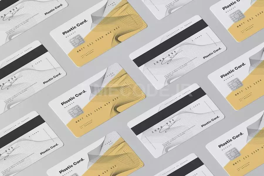 دانلود موکاپ کارت بانکی و اعتباری