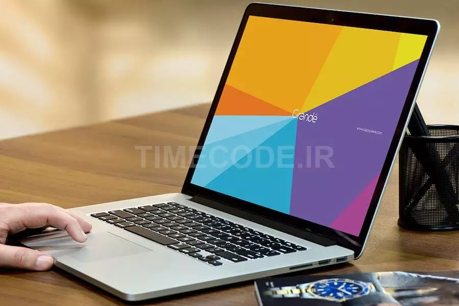 دانلود موکاپ مک بوک