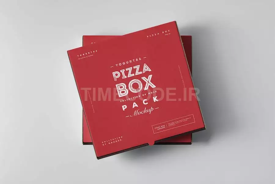 30 Pizza Box Mock-up