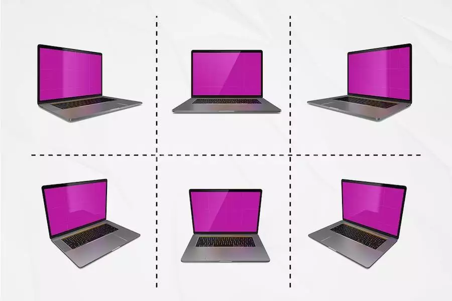 دانلود موکاپ مک بوک