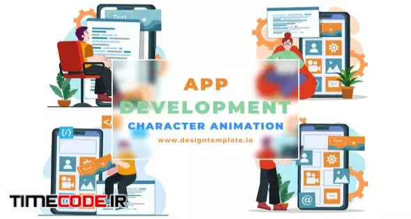 App Development Character Animation Scene
