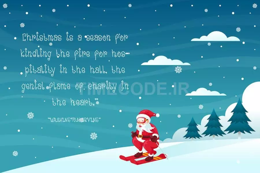 Snowy - Decorative Christmas Font