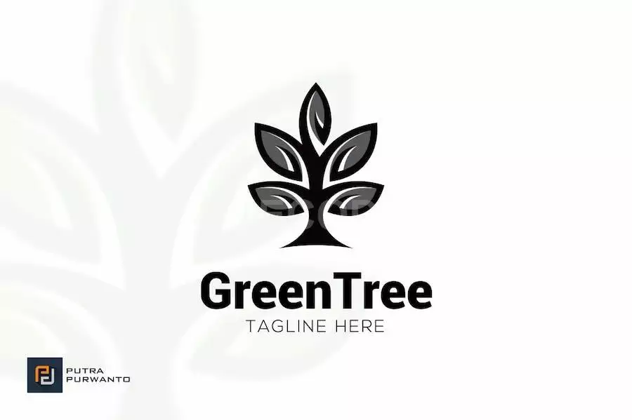 Green Tree - Logo Template