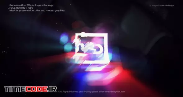 Glitch Logos Transitions Reveal